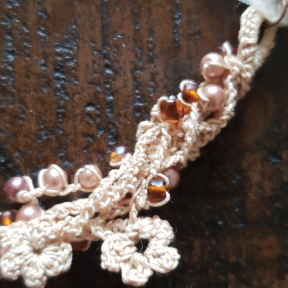 Handmade unique necklace 20 inch - Picture 3 of 6